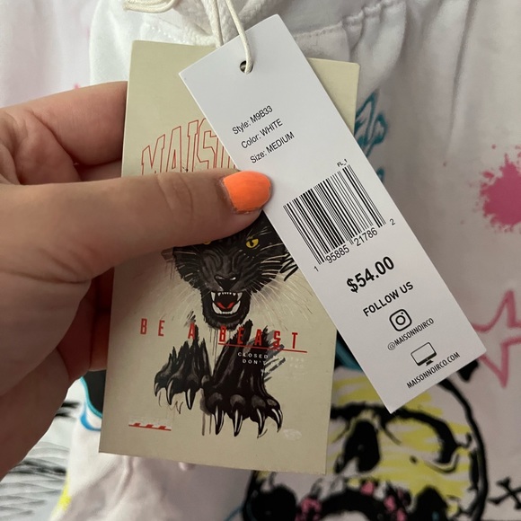 🦋NWT Maison Noir shorts🦋 - Picture 4 of 4